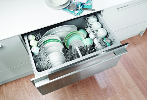 Dishdrawer with polymer seal